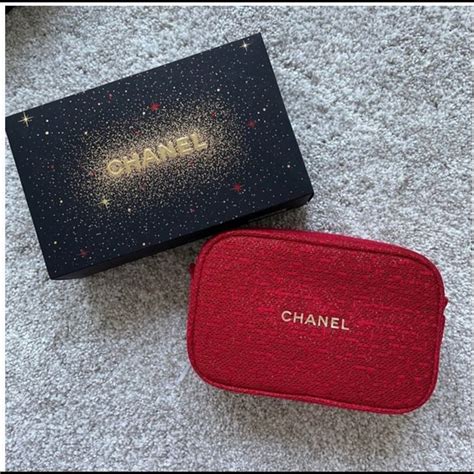 chanel vip gift beauty bag velour|chanel makeup sets.